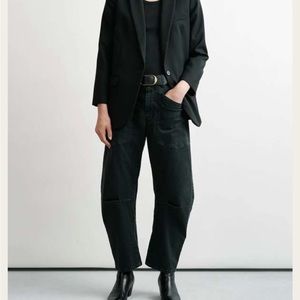 Nili Lotan Shon Pants Jet Black 4